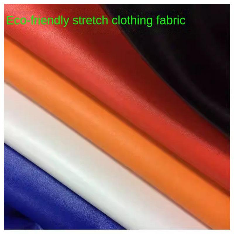 Мягкая Эластичная Искусственная Кожа с Рисунком Под Овчину Ткань для Обивки По Метру для Одежды Дивана Игрушечной Сумки Швейная Ткань Жемчужный Светло-Черный