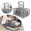 Universal Dishwasher Cutlery Basket Foldable Kitchen Tableware Drying Organization for Dishwasher Replacement Accessory 1Pc