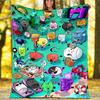 Inanimate Insanity printed throw blanket—lightweight,soft,warm;versatile blanket for all seasons—perfect as &air-conditioning throw,nap blanket