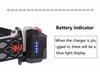 USB-перезаряжаемый светодиодный налобный фонарь: Красный предупреждающий свет, Сильный луч, Датчик движения, Водонепроницаемый для ночной рыбалки на открытом воздухе