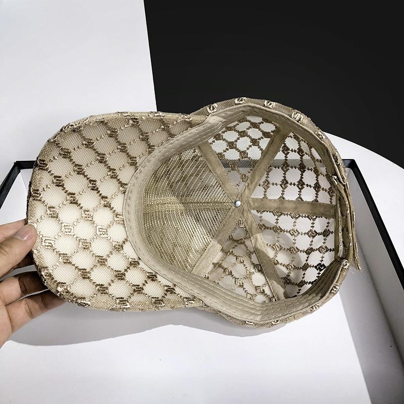 Hat for Women's Summer Fashion Mesh Breathable Sunshade Baseball Cap 2025 Outdoor Adjustable Ladies Sun Hat