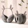 Warm Plush Earmuffs Foldable Ear Warmer Winter Earflaps  for Men Women