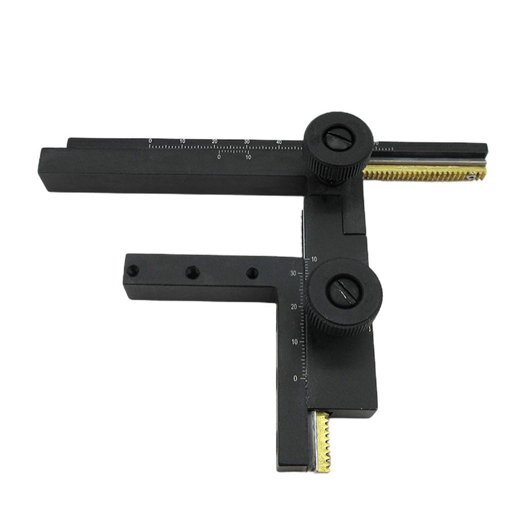 Mechanical X-Y Moveable Stage for Microscope, Microscope Caliper Moveable with Scale Manual Lift Stage