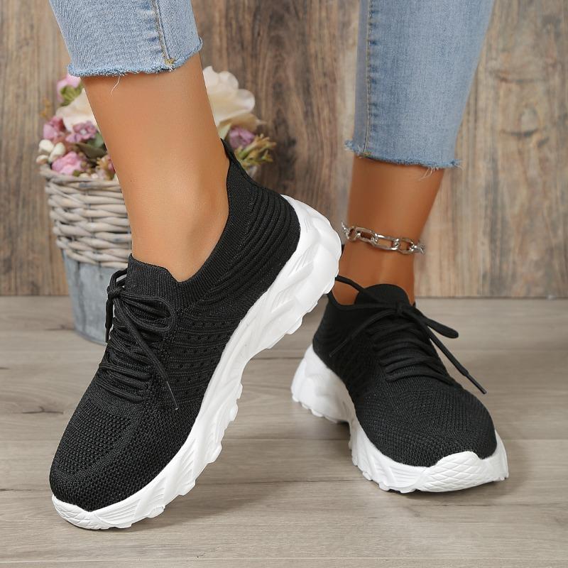 Fashion Solid Color Casual Sneakers Women's Comfortable Tennis Shoes Lightweight Sneakers Women's 2024 New Vulcanized Shoes