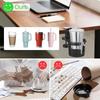 360° Rotating Desk Cup Holder Clamp Anti-Spill Clip on Table Cup Holder Rotatable Water Bottle Stand Drink Coffee Mug Storage Cup Holders 5