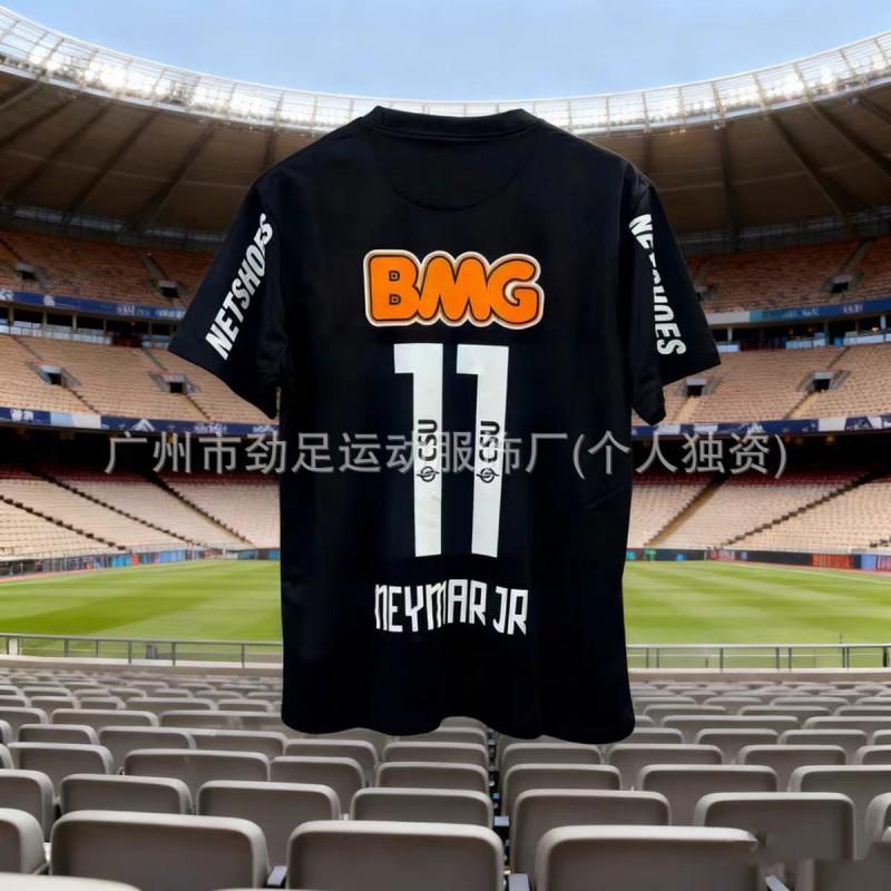Brazil National Team Home Away Soccer Jersey Neymar 10 Crown Print Fan Edition Short Sleeve Football Shirt