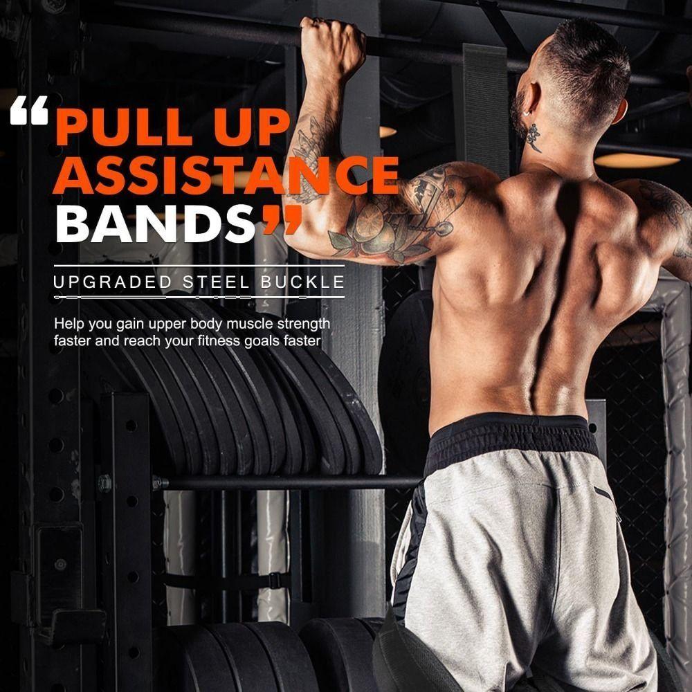 Heavy Duty Pull Up Assistance Bands Weight Adjustable Assisted Pull Up Bands Gym Equipment