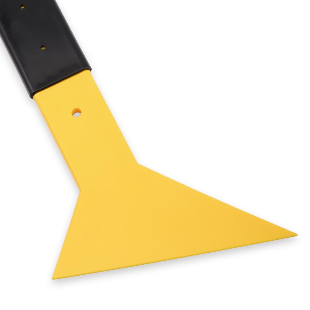 KTM 32 см * 15 см длинная автомобильная виниловая пленка с ручкой, скребок для тонирования окон, пластиковый скребок, бытовой инструмент для очистки стекла, клей, пленка, инструмент для удаления пленки