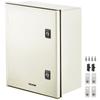NEMA Fiberglass Enclosure, 40x30x20 Cm NEMA 4X Fiberglass Electrical Box, IP66 Waterproof & Dustproof