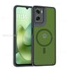 Для Magsafe Ударопрочный Матовый Чехол для Motorola Moto G06 Power Акриловый Жесткий Бампер Магнитная Крышка Оболочка для Moto G06