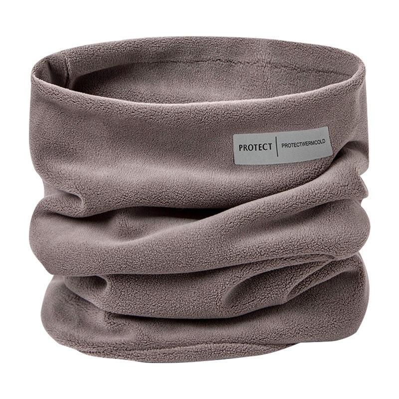 Флисовая утолщенная осенне-зимняя защита шеи, накидка на шею, женский пуловер, для активного отдыха, теплая, ветрозащитная и холодозащитная маска-шарф для мужчин