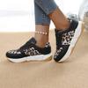 Fashion Women's Shoes New Female Round Head Leopard 2024 Hot Sale Outdoors Casual Comfortable Wear Resistant Non-slip Ladies Shoes
