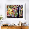 5D Diy Diamond Painting Bright Tree Cross Stitch Set Full Diamond Embroidery Mosaic Art Picture of Rhinestones Decor Gift