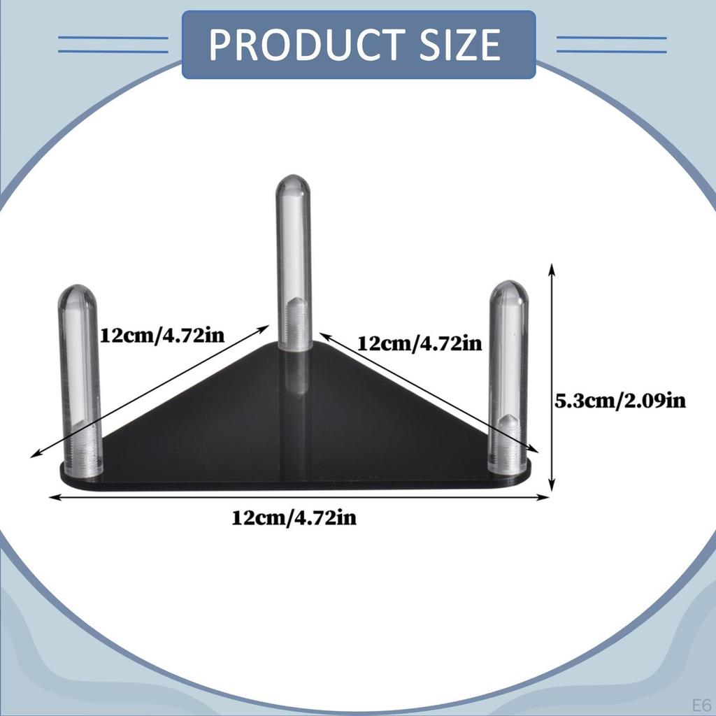 Акриловая подставка для мяча Держатель для хранения баскетбольных мячей Спортивная стойка для боулинга, регби