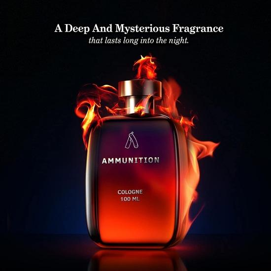 Ustraa Base Camp Cologne - 100 мл - Духи для мужчин | Прохладная, хрустящая горная свежесть на день и одеколон Ammunition 100 мл | Духи для мужчин