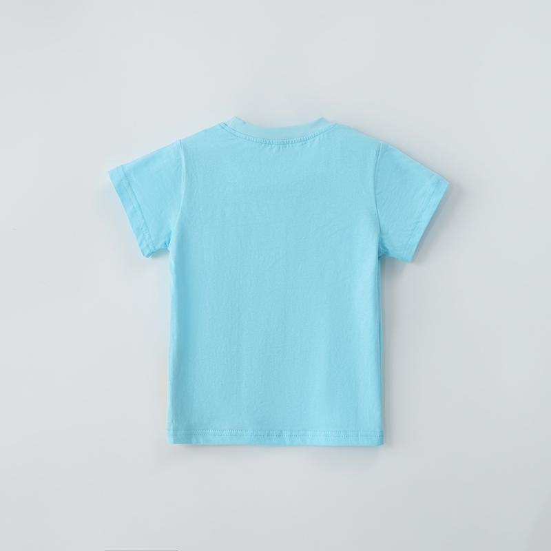 Little maven Children's Clothes Baby Boys 2026 New Summer Kids Clothes Korean Children's Clothing Cartoon Giraffe T-shirts