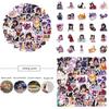50 шт. Мультяшные граффити водонепроницаемые наклейки Aphmau для украшения ноутбука