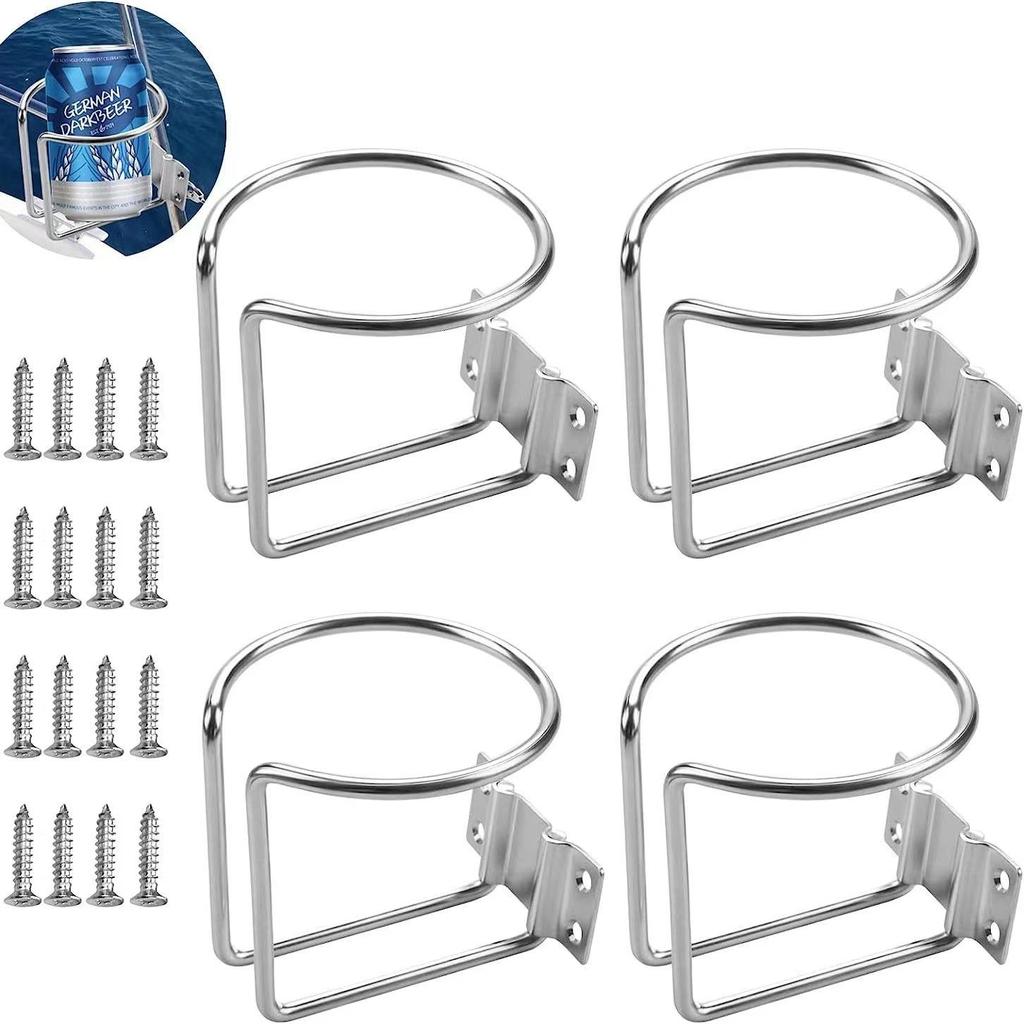 Настенный кованый держатель для стаканов для автомобиля, лодки, дома на колесах, яхты или офисного стола