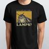 У вас есть лампы? Футболка с мемом про мотылька S M L XL XXL 3XL 4XL Черная