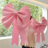 EVA Material Wedding Christmas Easter Birthday Giant Pink Decorated Bow Set DIY Handmade Craft Bag for Party Decorations