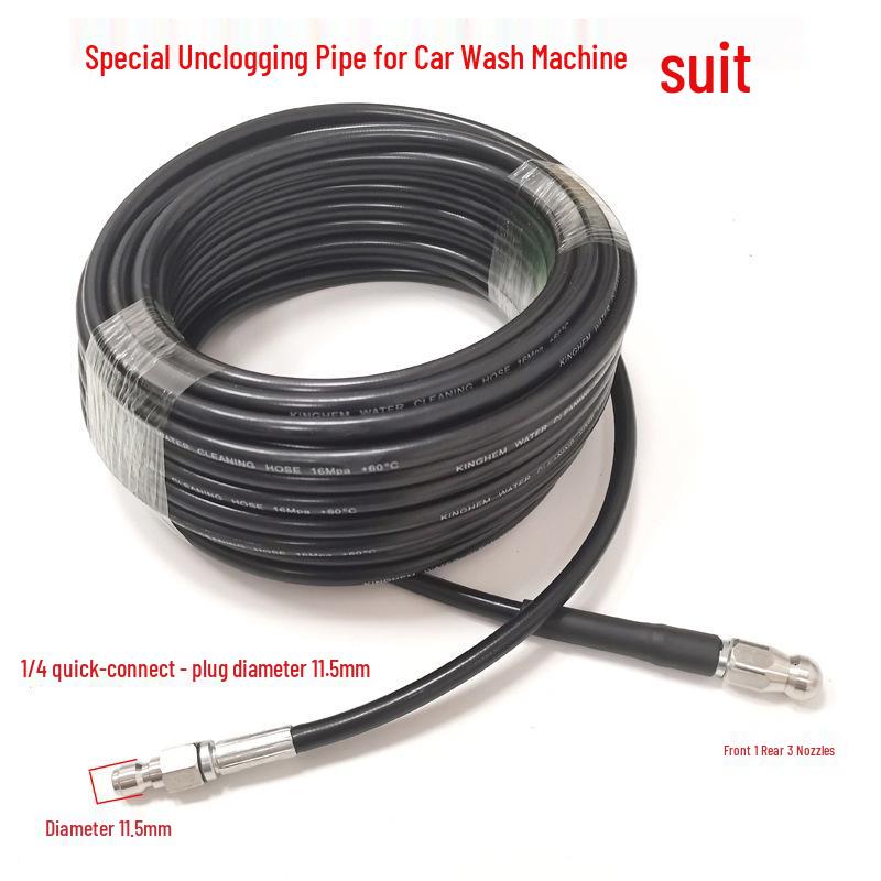 Высоконапорная 360° вращающаяся машина для прочистки труб для автомойки и очистки канализации