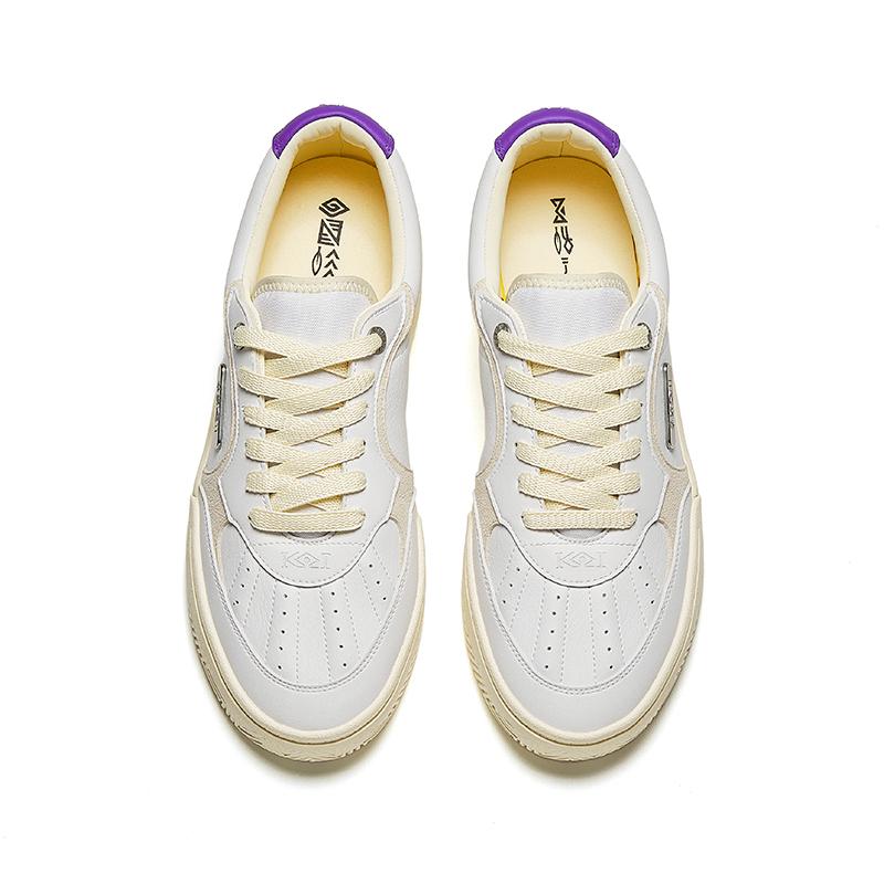 Anta Kyrie Hélà Tribe Повседневные кроссовки Амортизирующие износостойкие низкие баскетбольные кроссовки унисекс белые серые фиолетовые 112531805SF-2