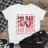 Dog Mom Valentine Shirt, 100% Cotton Dog Lovers Tee