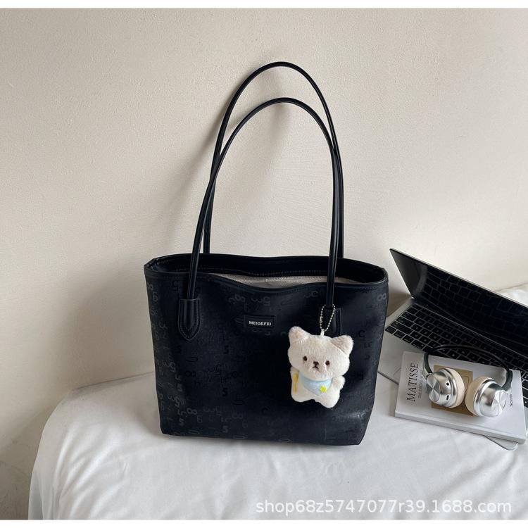 2025 New Large-capacity High-fashion Versatile Handbag Shoulder Bag Casual Trend Student Commuting Tote Bag for Women