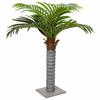 VidaXL Artificial Palm Tree 6 Leaves 100 Cm Green, Artificial Plant, Artificial Tree, Palm Tree, Fake Plant, Faux Tree 4103575