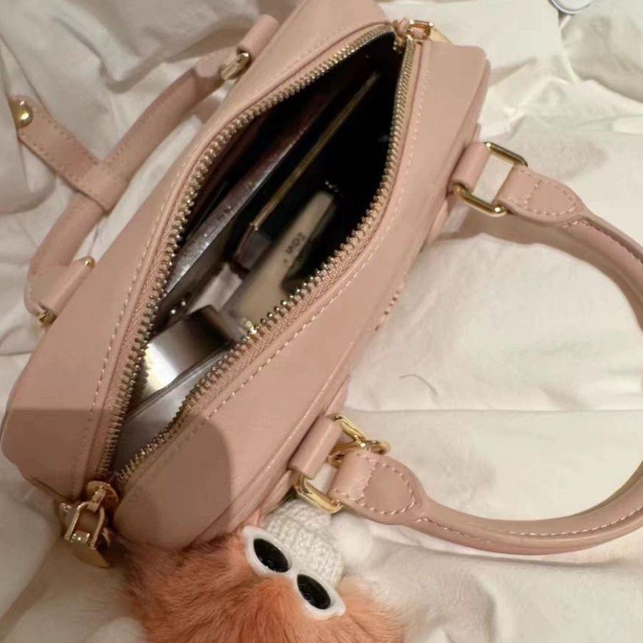 Милые прохладные розовые сумки женские горячие девушки кожаная ручка сумка-подушка кошелек женский винтажный повседневный кроссбоди сумки эстетичные