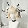 Realistic Wolf Ear Headbands Cosplay Costume Hair Hoop Adjustable Size Headgear for Festivals and Celebrations