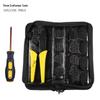 HS-03BC 10-in-1 Multifunctional Crimping Pliers Set with Oxford Bag