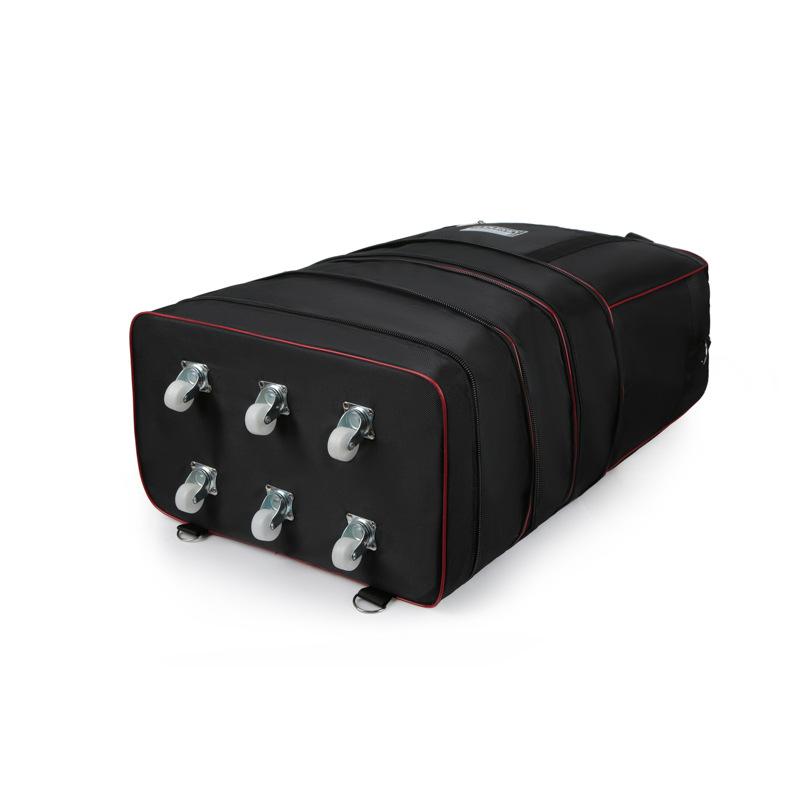 Дорожная сумка, сумка на колесиках, складной чемодан для багажа, многослойная сумка для хранения, дорожная сумка из ткани Оксфорд для переезда