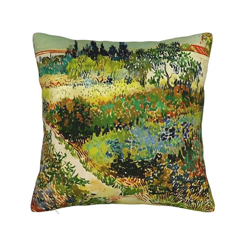 Van Gogh Square Pillow Case Field Oil Painting Cushion Covers Customized Zippered Decorative Pillowcase for Home xcm