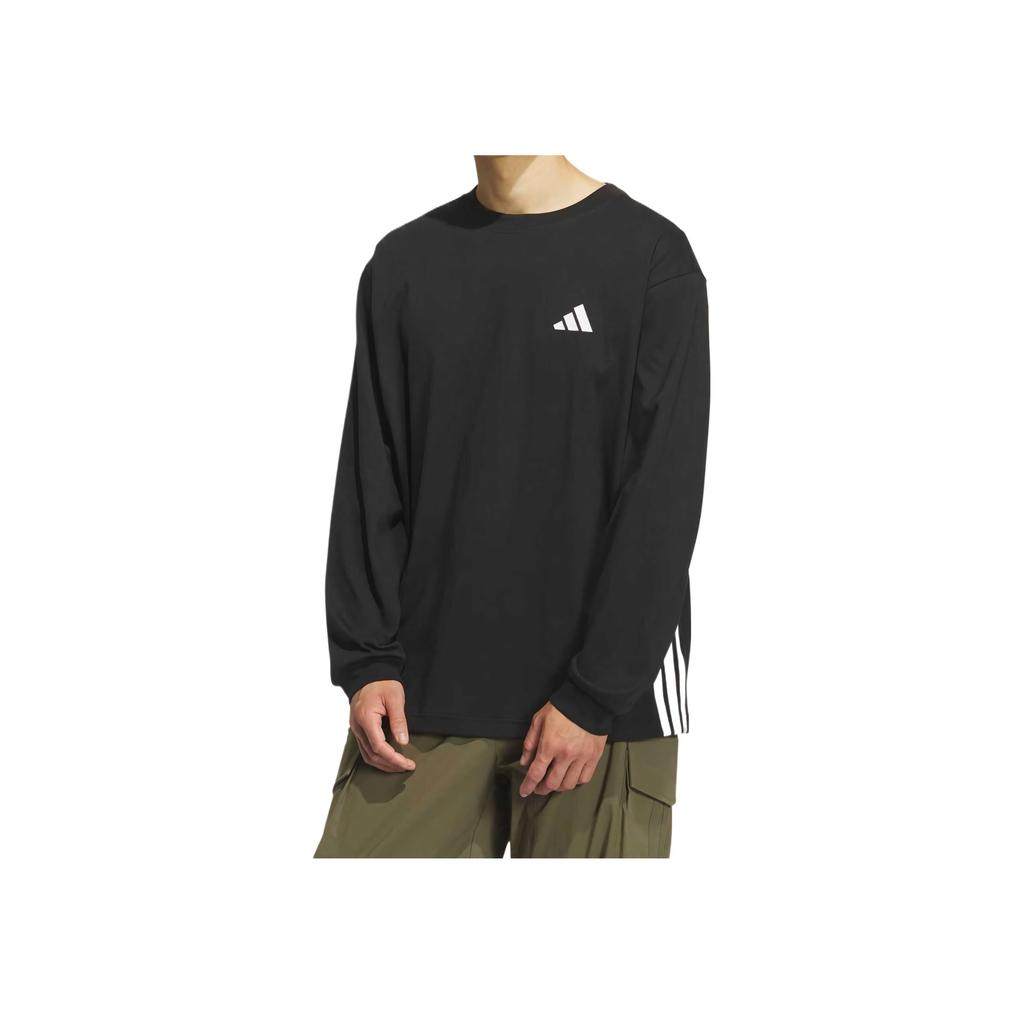 adidas Стильная минималистичная футболка с длинным рукавом, унисекс, топы KF5186