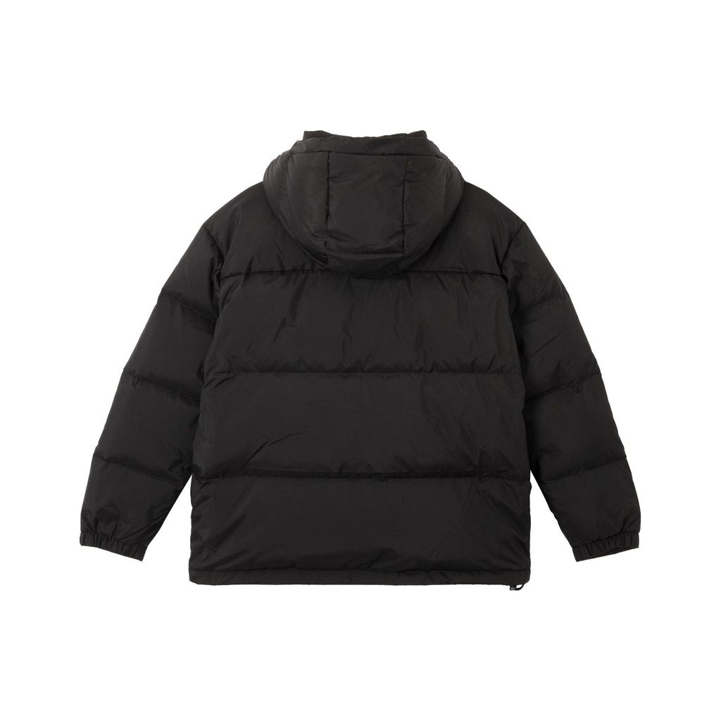 Puma Logo Print Hooded Loose Fit Puffer Jacket Unisex Outerwear Black 674276-01