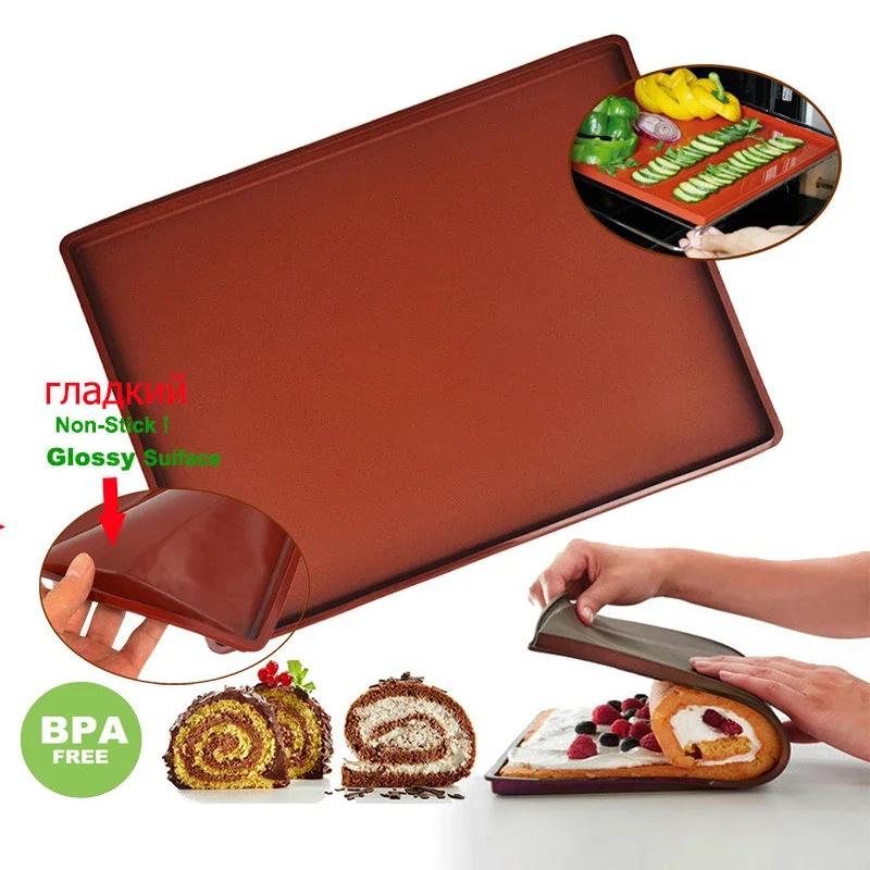 Силиконовый коврик для выпечки, коврик для рулета, формы для макарон, коврик для рулета, антипригарный коврик для выпечки, кондитерские инструменты, кухонные гаджеты, аксессуары