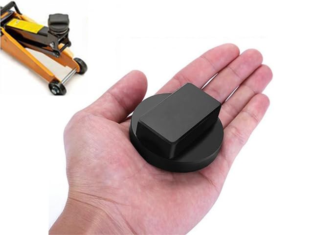 Set of 2 Mini BMW Jack Pads, Jack Attachment, Jack-Up Adapter, Rubber Pads, Protects Car Body from Scratches