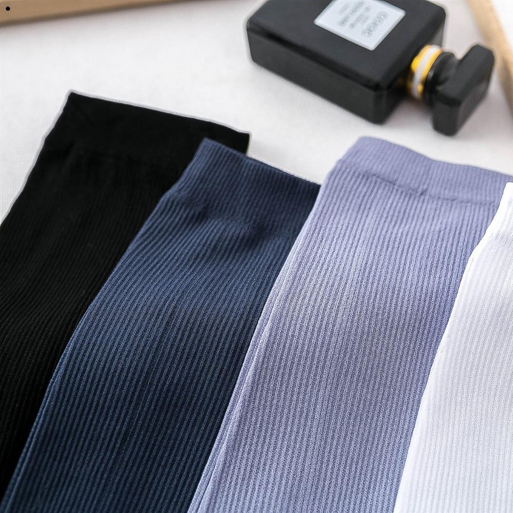 10 пар эластичных ультратонких носков, дышащие носки из бамбукового волокна, новые мужские носки из ледяного шелка