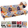Folding Sofa Bed Cover with Simple Elasticity No Armrests Thickened Dust-proof Sofa Cover All Inclusive