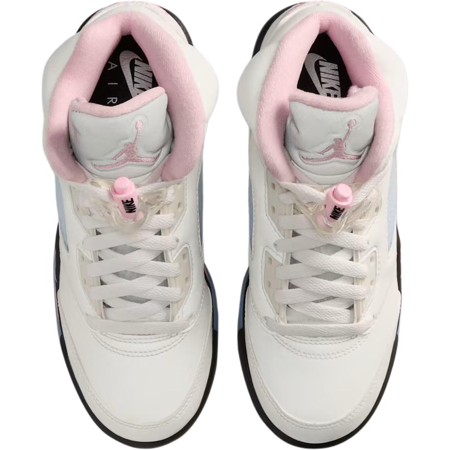 Jordan Детские баскетбольные кроссовки Air Jordan 5 Low Pink Унисекс HQ7980-102