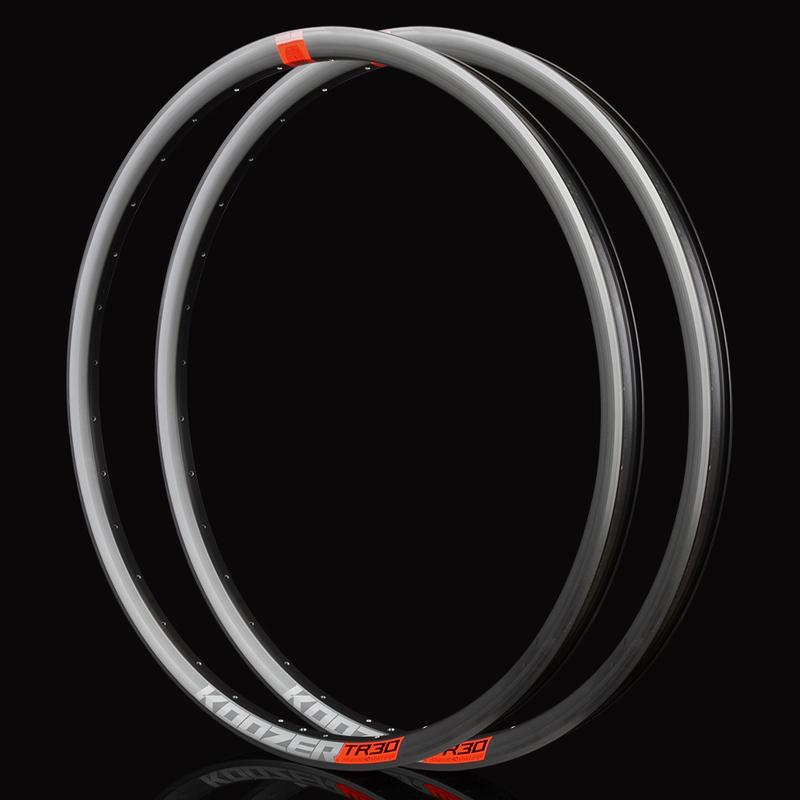A Pair Koozer TR30 Heavy MTB Bicycle Rim 4D Smart Drilling 26“ 27.5” 29” Tubeless Ready 32H 30mm Wheel E-Bike AM FR DH Enduro