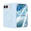 Magnetic Snap-on Leather Case With Screen Protector IPhone Duo Full Coverage Slim Back Cover