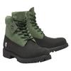 Мужские премиальные водонепроницаемые ботинки Timberland 6 дюймов, черный нубук с темно-зеленым, размер 8.5 (TB0A2P6WEJG1), Размер 26,5см (TB0A2P6WEJG1)