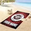 Custom Brentford Print Beach Towel, Large Soft Quick Dry Towel for Beach Camping Swimming