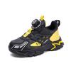 Mesh Breathable Boys' Shoes Medium and Large Children's Rotating Buckle Boys' Sports Shoes 2025 Spring New Dad Shoes