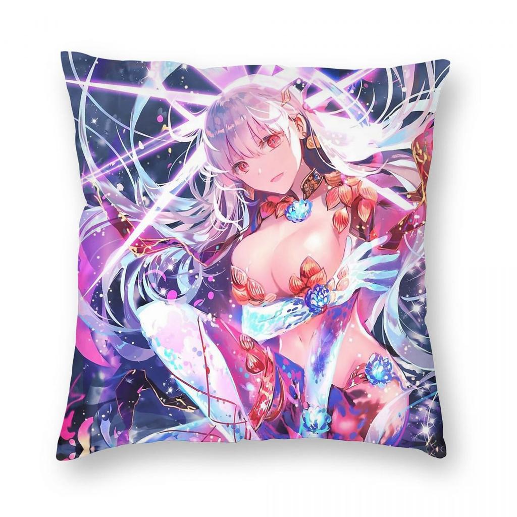 Fate Grand Order Кама Мара Наволочка Полиэстер Лен Бархатный Узор Молния Декор Чехол для Подушки Чехол для Подушки Дома