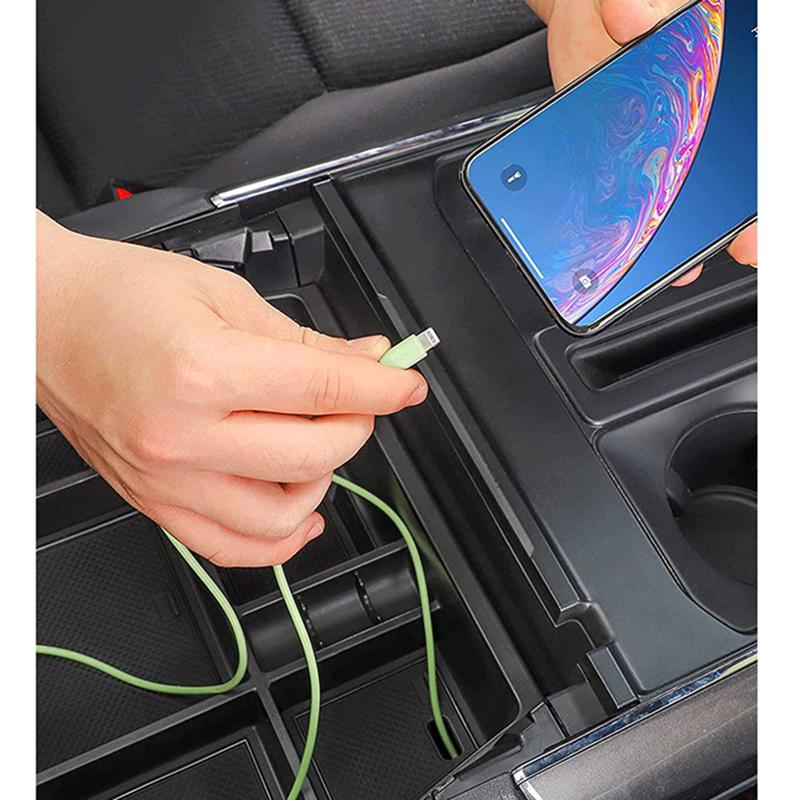 Car Center Console Organizer For Ford F150 2025 2025 2025 Interior Accessories Armrest Insert Tray Coin Storage Holder