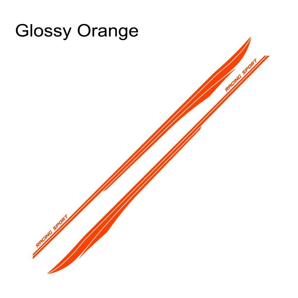 Боковые наклейки на дверь автомобиля DIY из ПВХ для KIA Sportage 3 4 LX S EX SX BORREGO, гоночный спортивный стайлинг, виниловая пленка, наклейки, автоаксессуары