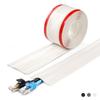 Self Adhesive Wall Wire Concealer PVC Ethernet Cable Hider Professional Line Management Office